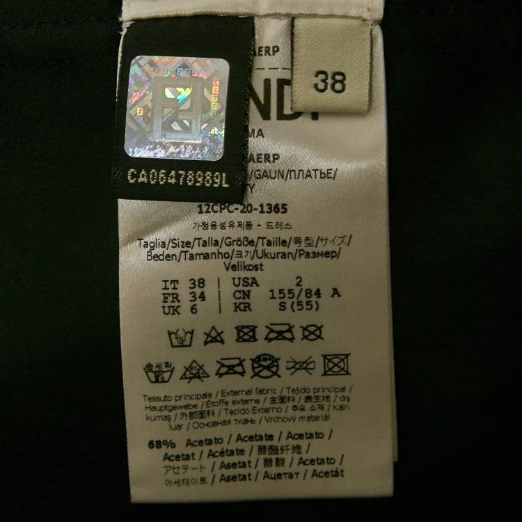 Pre Owned Fendi Pink Satin Zip-Up Jacket and Pants Set S