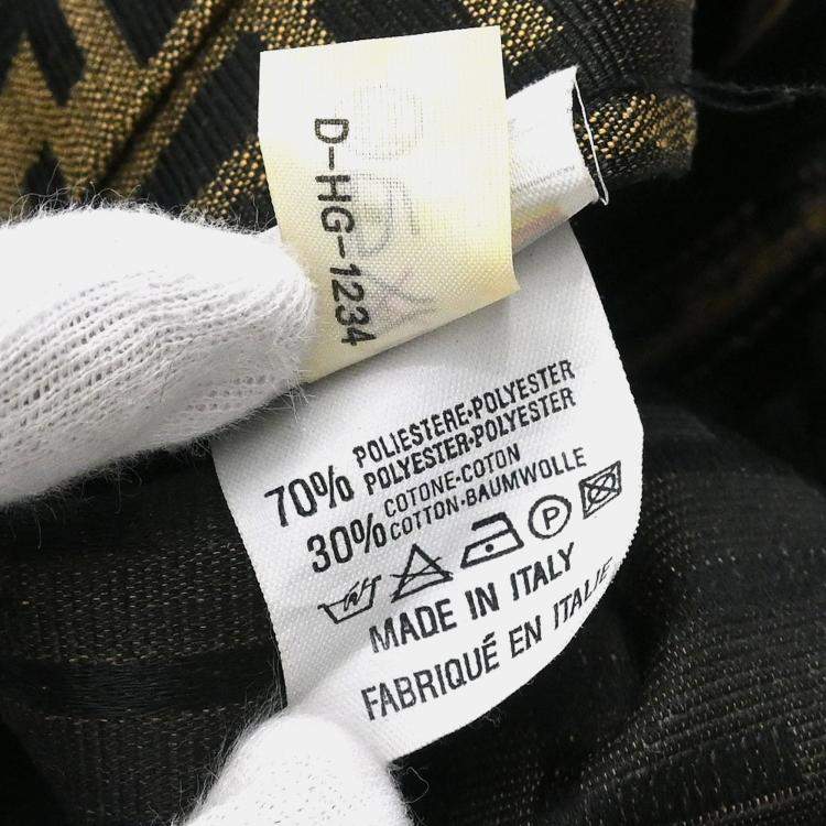 Pre Owned Fendi Jacket Zucca Brown XXS