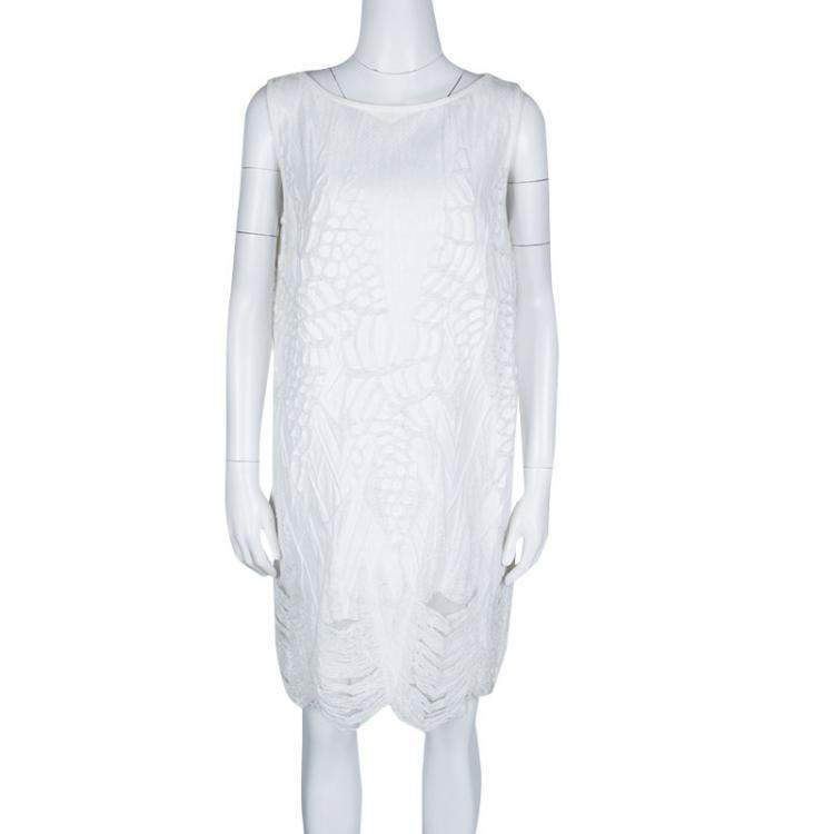 fendi white dress