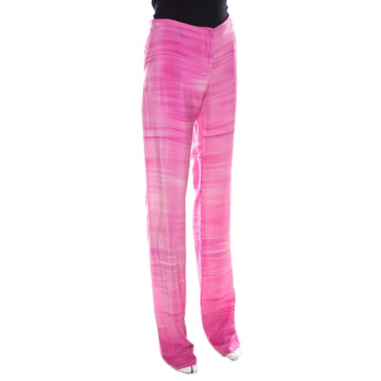 パンツ FENDI Woman Pants Pink FR6415AM34 F1J7A FENDI☆PINK COTTON CARGO PANTS (FENDI/パンツ