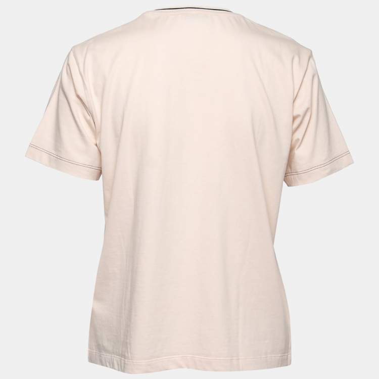 Buy Fendi Fendirama Logo Loose Fit T-Shirt 'Pink' - FAF073 A6J6