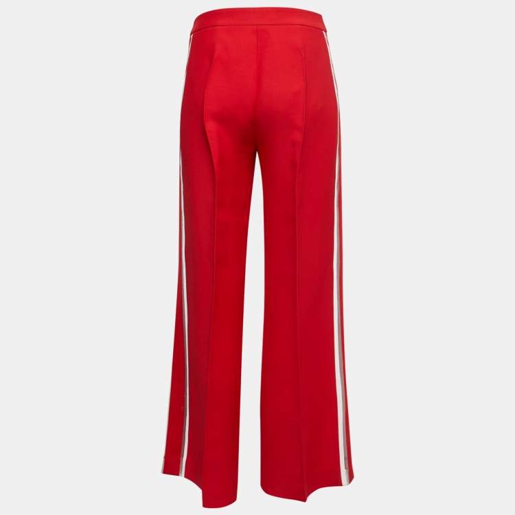 Zara SS18 Red Trousers w/Side Stripe | Red trousers, Side stripe, Trouser  pants women