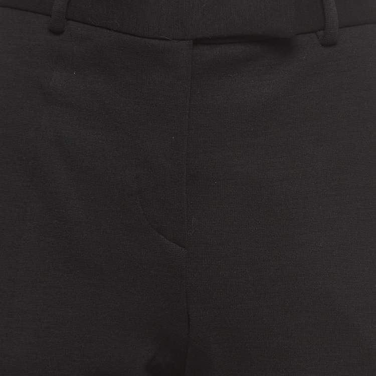 Pre Owned Fendi Vintage Black Wool Trousers S