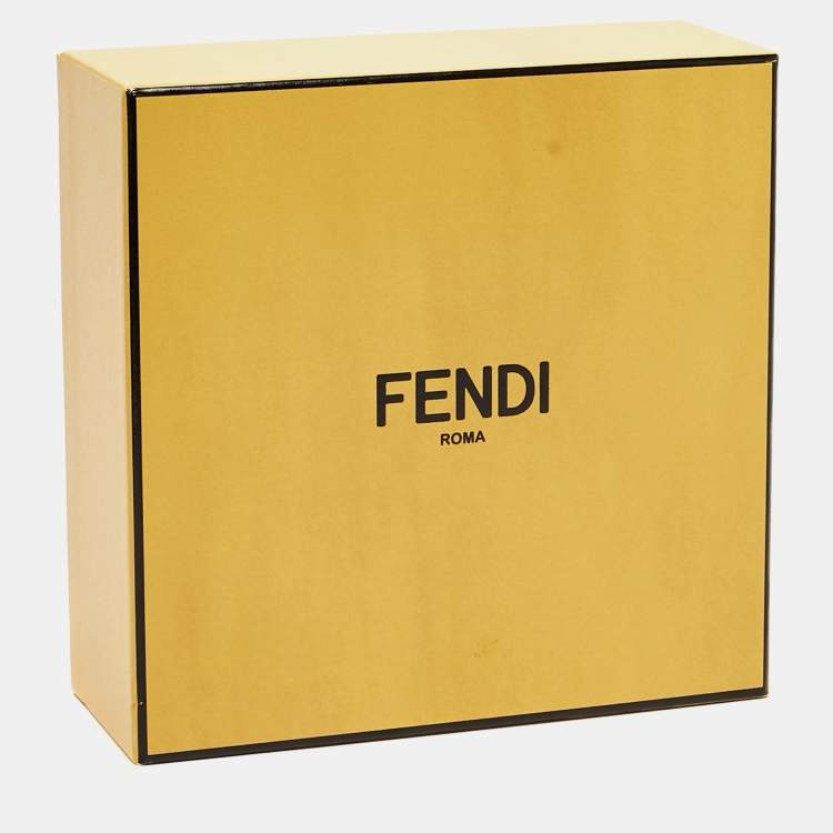 Pre Owned Fendi X Versace Pink Printed Silk Pleated Fendace Mini Skirt XS
