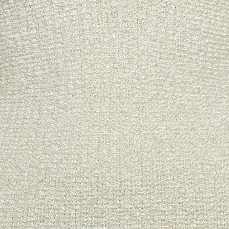 Pre Owned Fendi White Stretch Knit High Neck Slim Fit Pull Over S