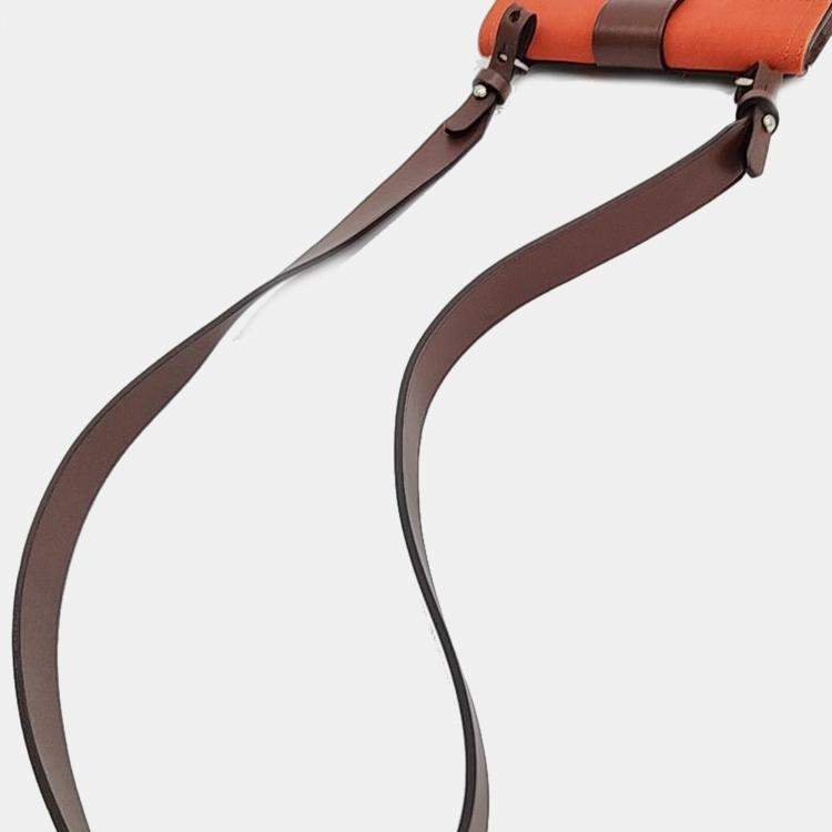 Pre Owned Fendi Brown Coated Canvas Baguette Handbag