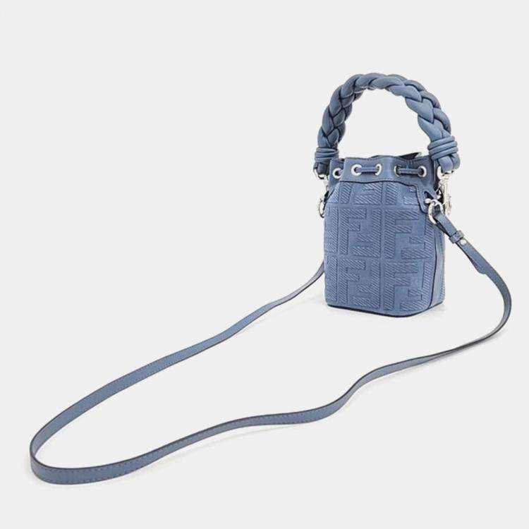 Fendi Blue Mon Tresor Mini Bucket Bag Fendi | TLC