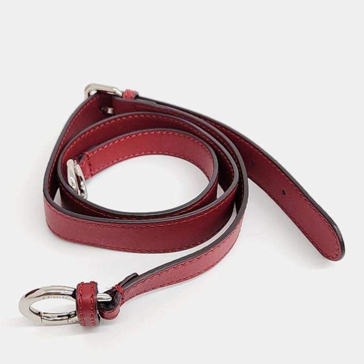 Pre Owned Fendi Burgundy Leather Regular Monster Peekaboo Bag 
