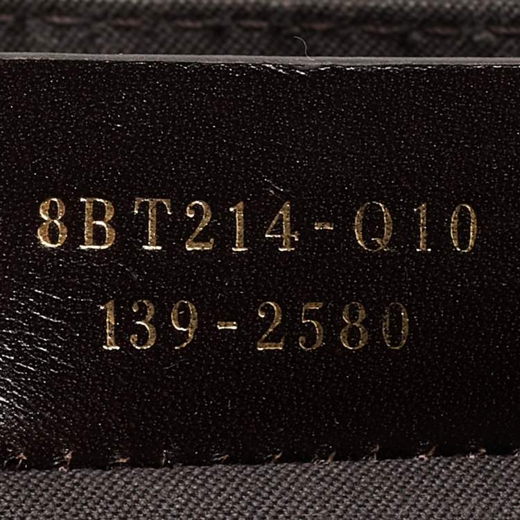 Pre Owned Fendi Beige Leather Flap Crossbody Bag