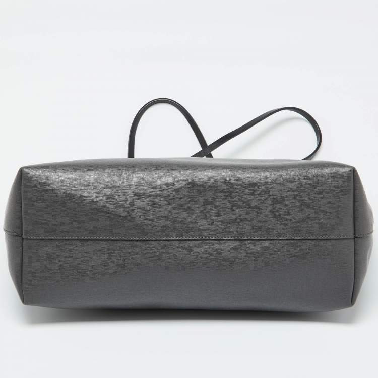 Pre Owned Fendi Tri Color Leather Monster Roll Tote