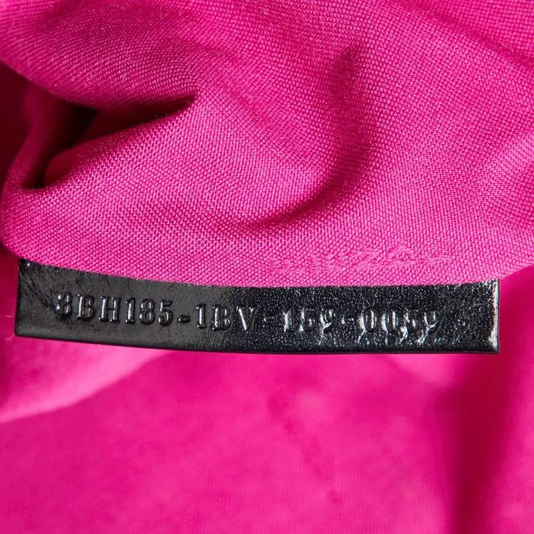 Pre Owned Fendi Tri Color Leather Monster Roll Tote