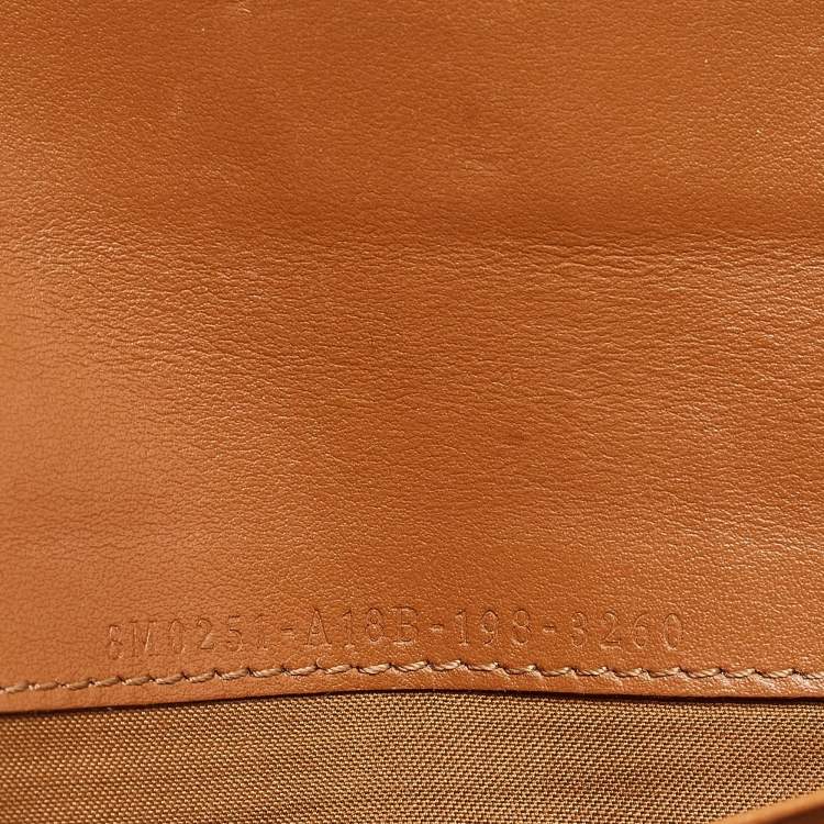 Pre Owned Fendi Brown Leather F is Fendi Continental Wallet