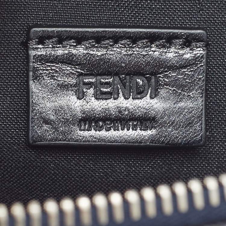 Pre Owned Fendi Multicolor Leather Monster Zip Pouch