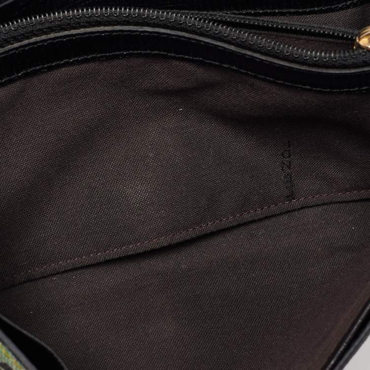 Pre Owned Fendi Multicolor Zucca Coated Canvas Flap Continental Wallet