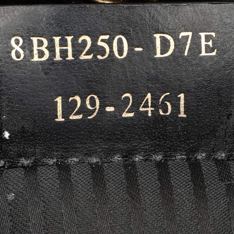 Pre Owned Fendi Black Leather Medium 2Jours Tote