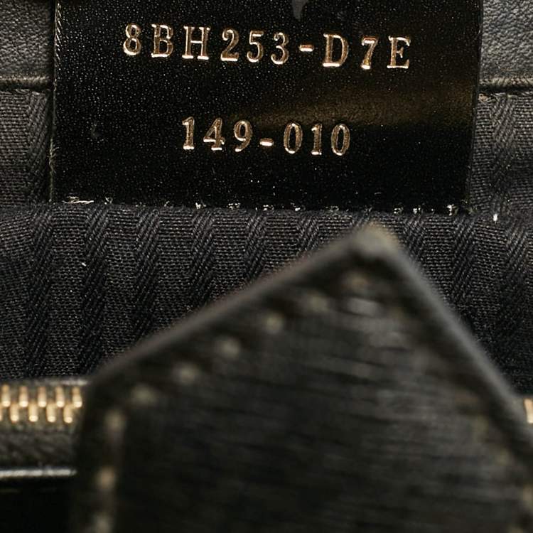 Pre Owned Fendi Black Leather Small 2Jours Tote