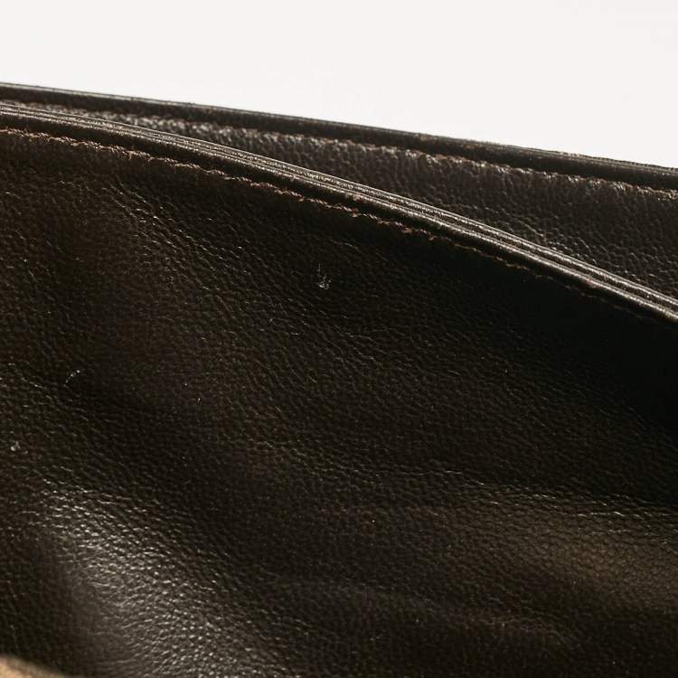 Pre Owned Fendi Tan/Brown Zucca Canvas Classico No.1 Top Handle Bag
