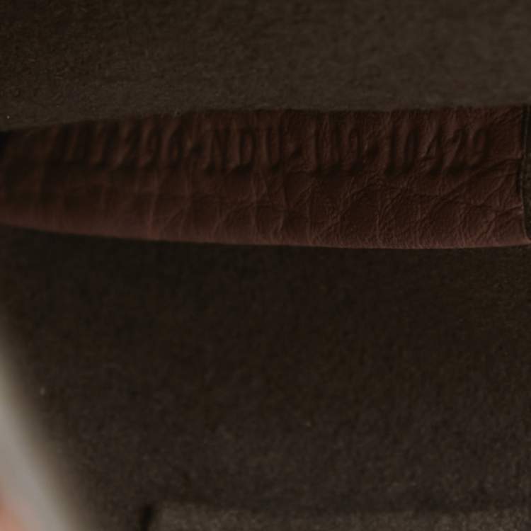 Pre Owned Fendi Old Rose Selleria Leather Messenger Bag