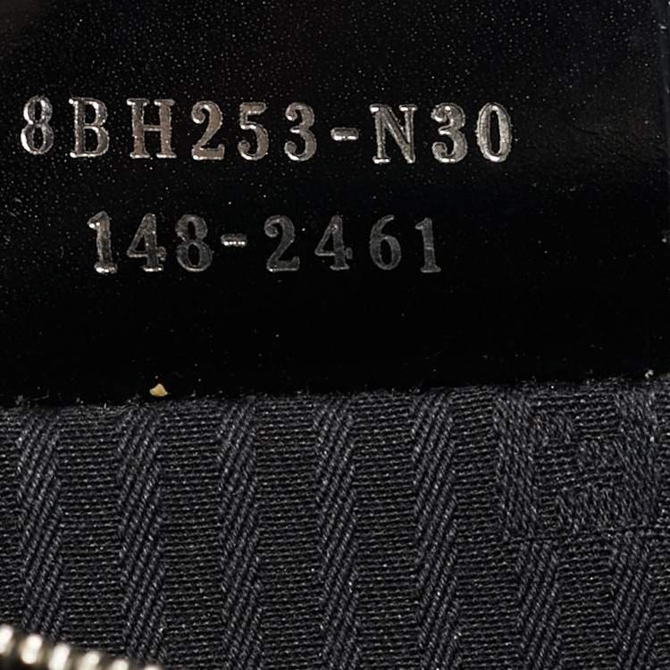 Pre Owned Fendi Black Leather Monster Petite Sac 2jours Tote