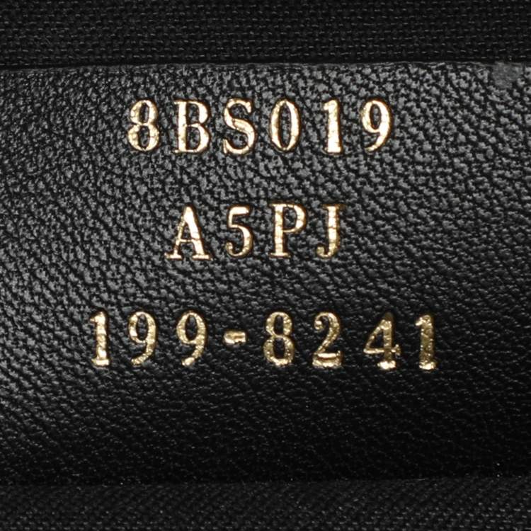 Pre Owned Fendi Black/Brown FF Embossed Leather Mini Camera Crossbody Bag