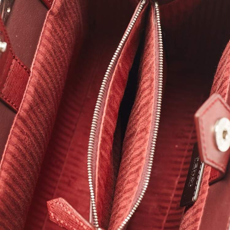 Pre Owned Fendi Multicolor Leather Small Patchwork 2Jours Tote