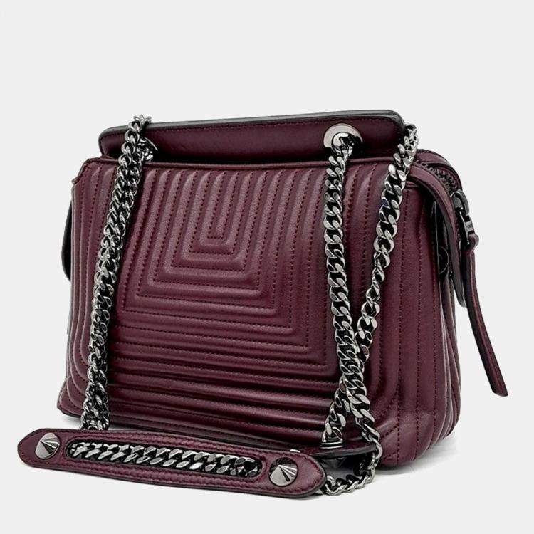 Pre Owned Fendi Clickback Bag