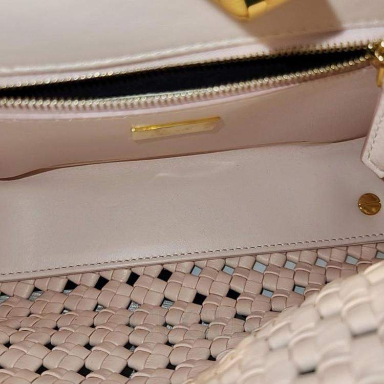 Pre Owned Fendi Nappa Peekaboo Mini bag