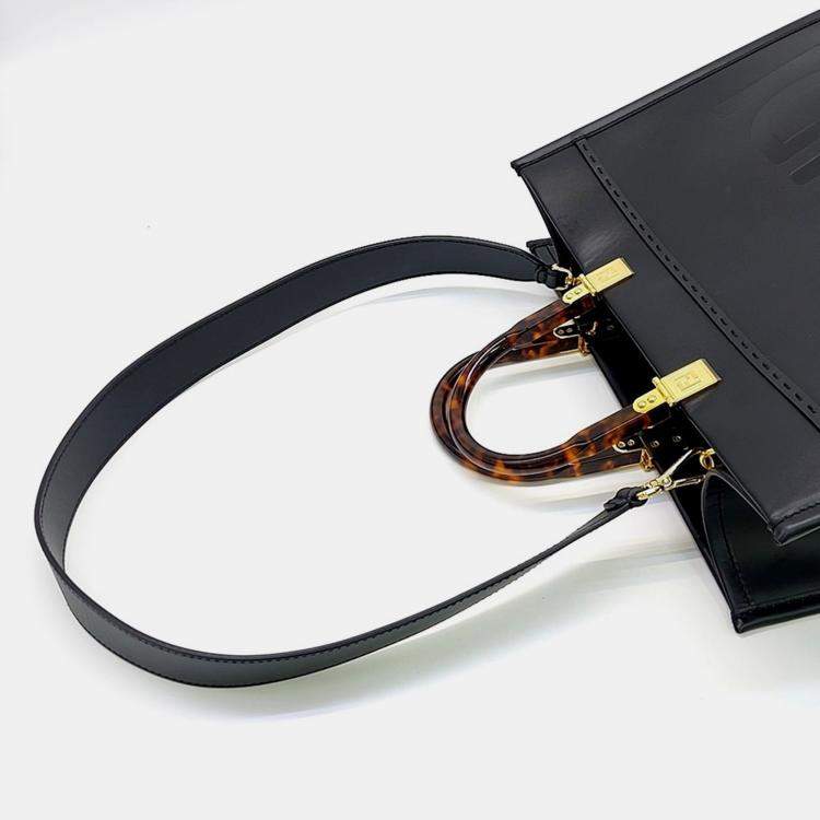 Pre Owned Fendi Sunshine Tote and Shoulder Bag