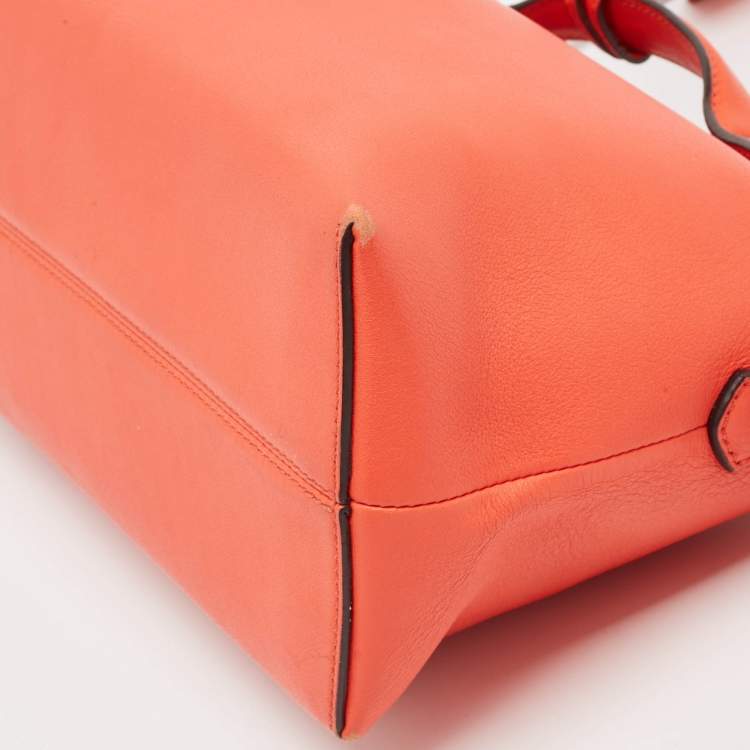 مملوكة مسبقًا Fendi Red Leather Small By The Way Boston Bag
