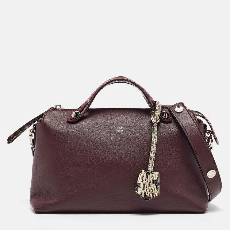 ハンドバッグ FENDI BY THE WAY MEDIUM SOFT LEATHER HANDBAG By The Way Soft Mini Fabric Brown | Fendi