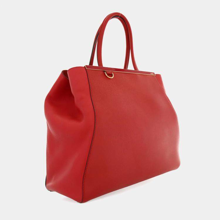 Pre Owned Fendi Large 2Jours Bag