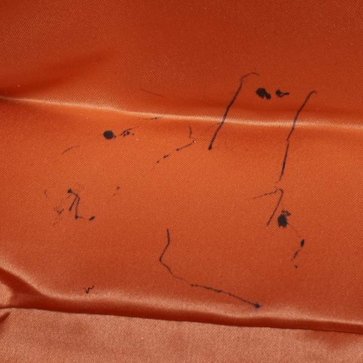 Pre Owned Fendi Metallic Zucca Canvas and Leather Large Roll Tote