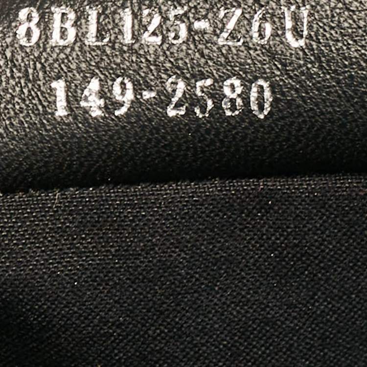 Pre Owned Fendi Black Leather Large By The Way Boston Bag