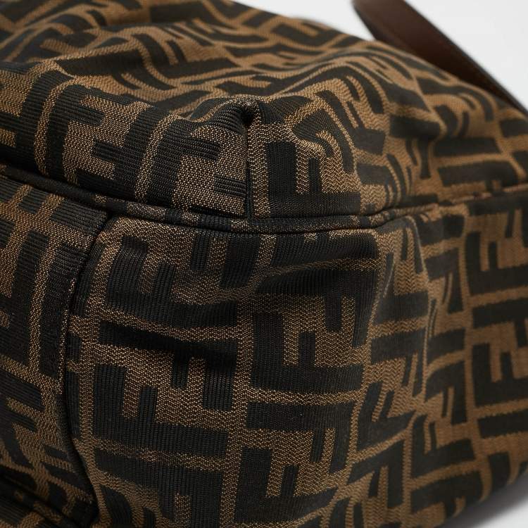 Pre Owned Fendi Brown/Tobacco Zucca Canvas Grande Shopper Tote