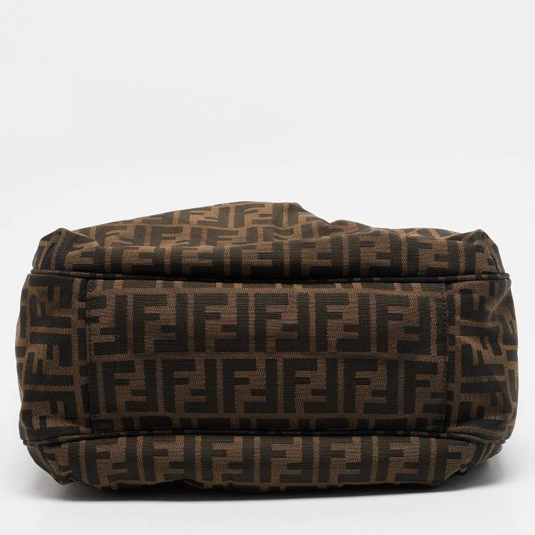 Pre Owned Fendi Brown/Tobacco Zucca Canvas Grande Shopper Tote