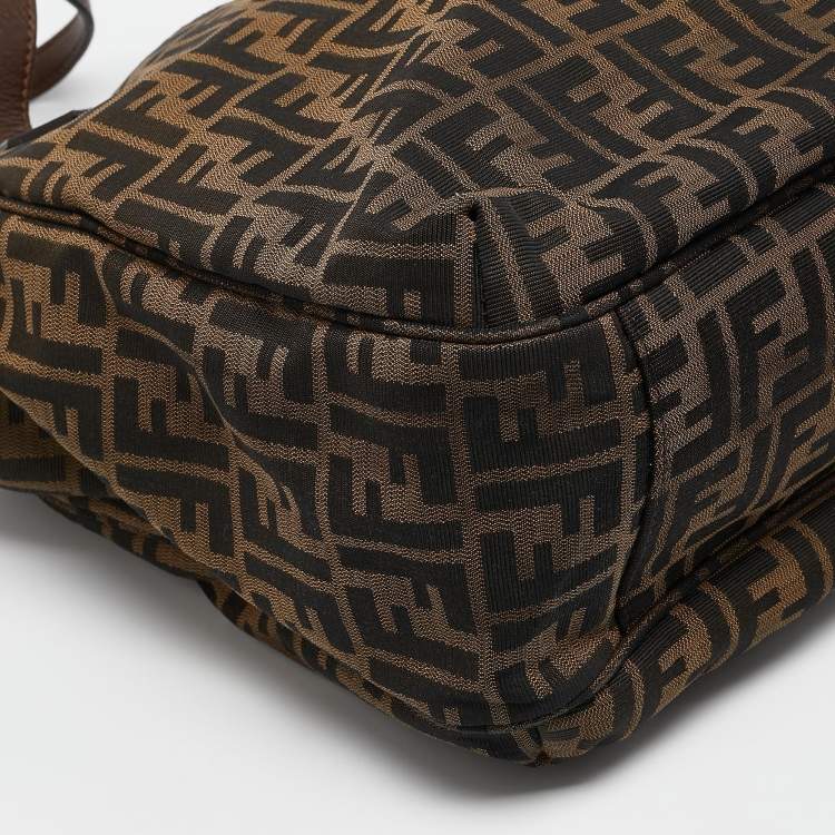 Pre Owned Fendi Brown/Tobacco Zucca Canvas Grande Shopper Tote