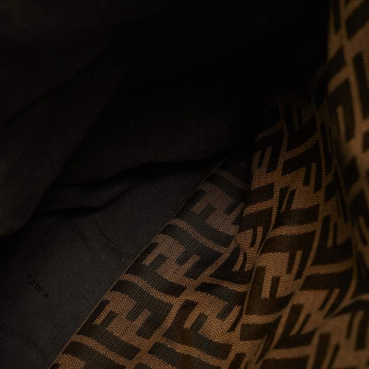 Pre Owned Fendi Brown/Tobacco Zucca Canvas Grande Shopper Tote