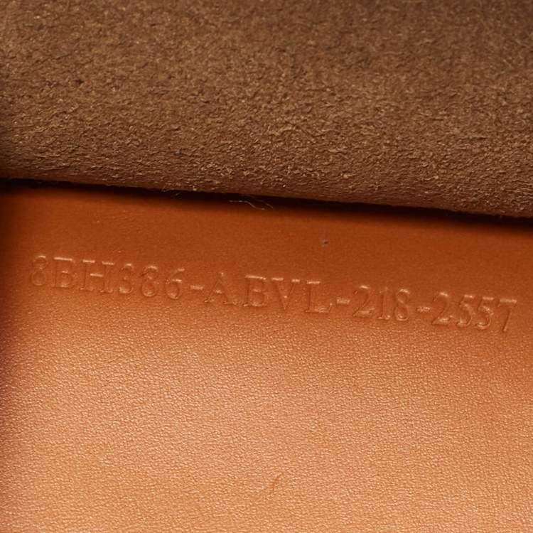 Pre Owned Fendi Brown Leather Medium Sunshine Shopper Tote