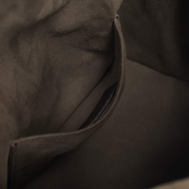 Pre Owned Fendi Brown FF Coated Canvas Grande Mon Tresor Bucket Bag