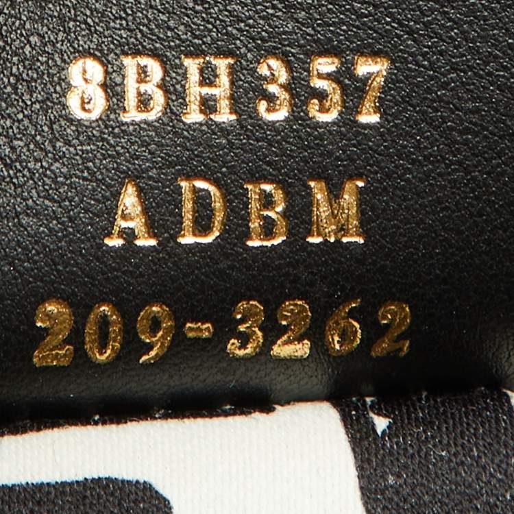 Pre Owned Fendi x Joshua Vides White/Black Coated Canvas Stamp Patch Shopping Tote