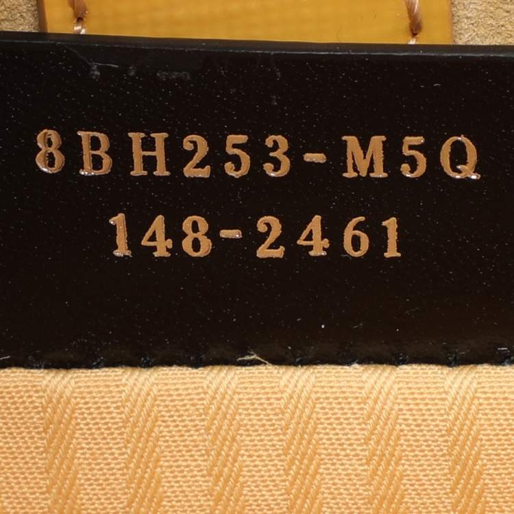 Pre Owned Fendi Yellow Patent Leather Small 2Jours Tote