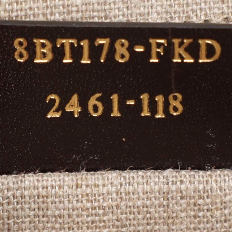 Pre Owned Fendi Multicolor Leather Shoulder Bag