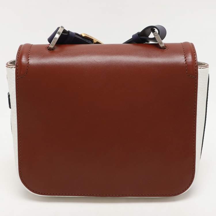 Pre Owned Fendi Multicolor Leather Shoulder Bag