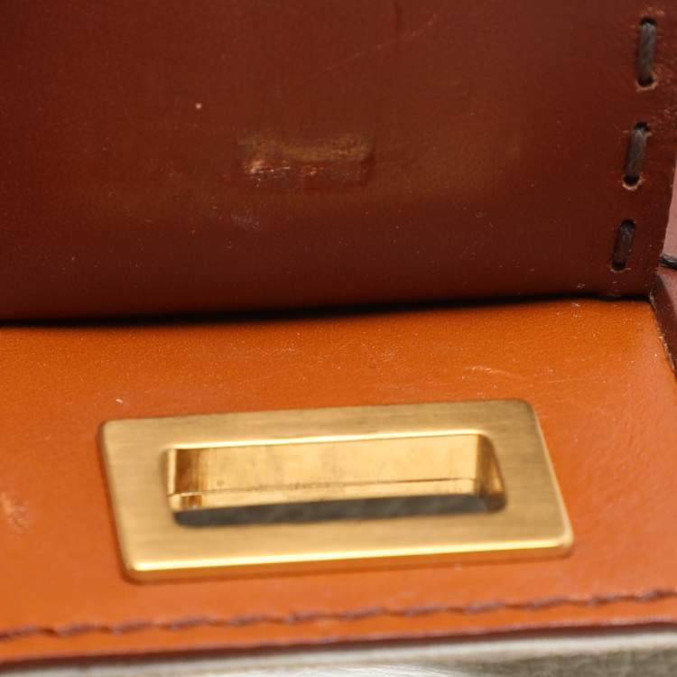 Pre Owned Fendi Multicolor Leather Shoulder Bag