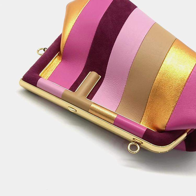 Pre Owned Fendi Multicolor Leather first small bag
