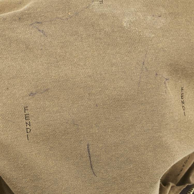 Pre Owned Fendi Tobacco Zucca Canvas Chef Chain Hobo