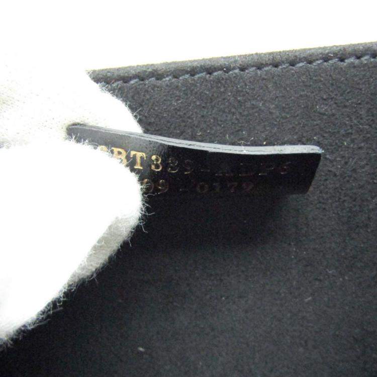 Pre Owned Fendi Pink Leather Box Shoulder Bag