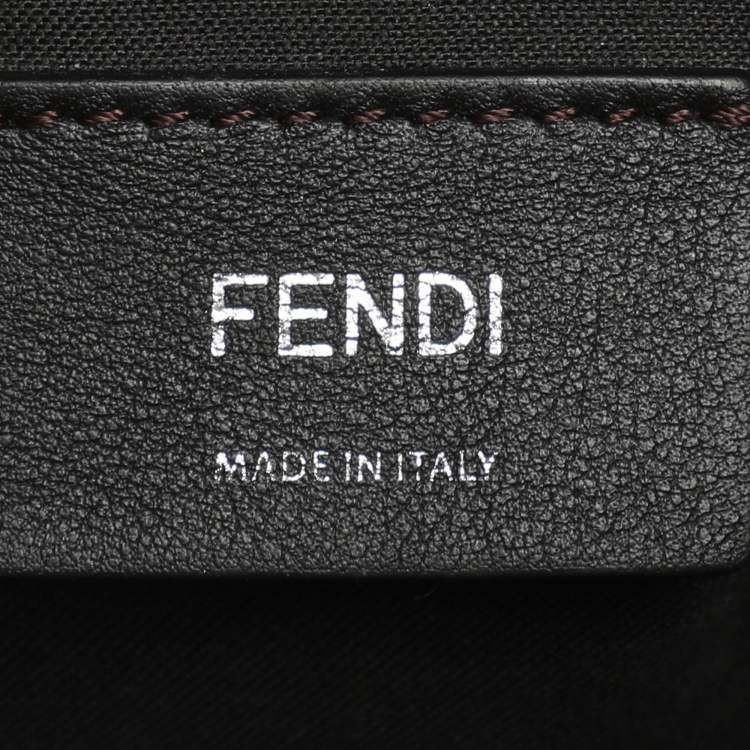 Pre Owned Fendi Blue Leather Small By The Way Bag