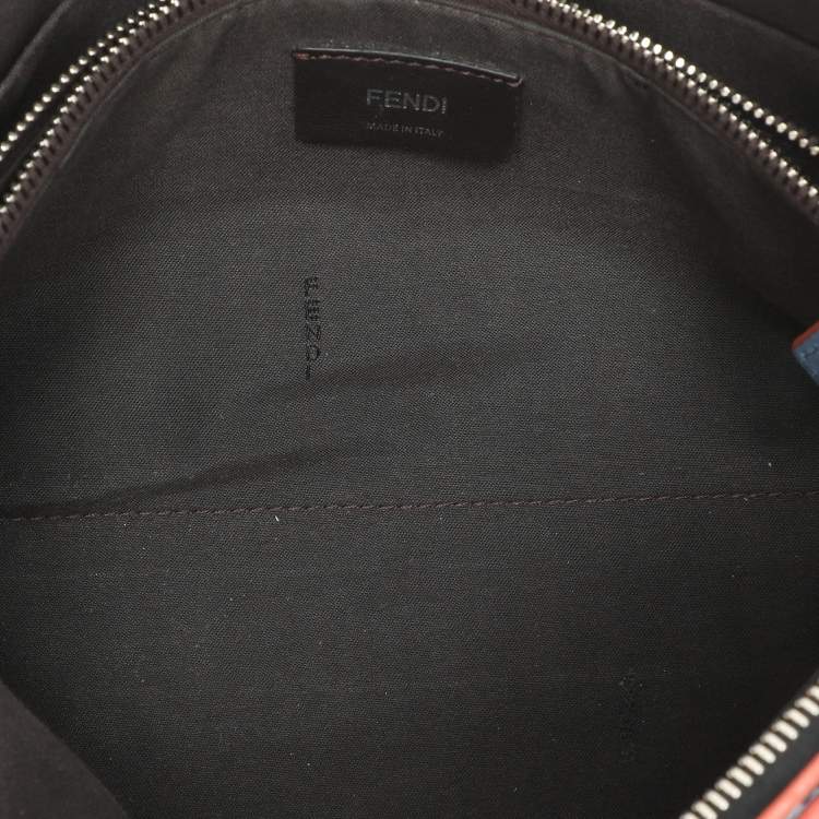Pre Owned Fendi Blue Leather Small By The Way Bag