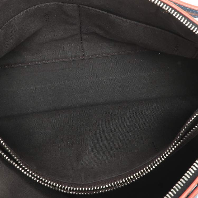 Pre Owned Fendi Blue Leather Small By The Way Bag